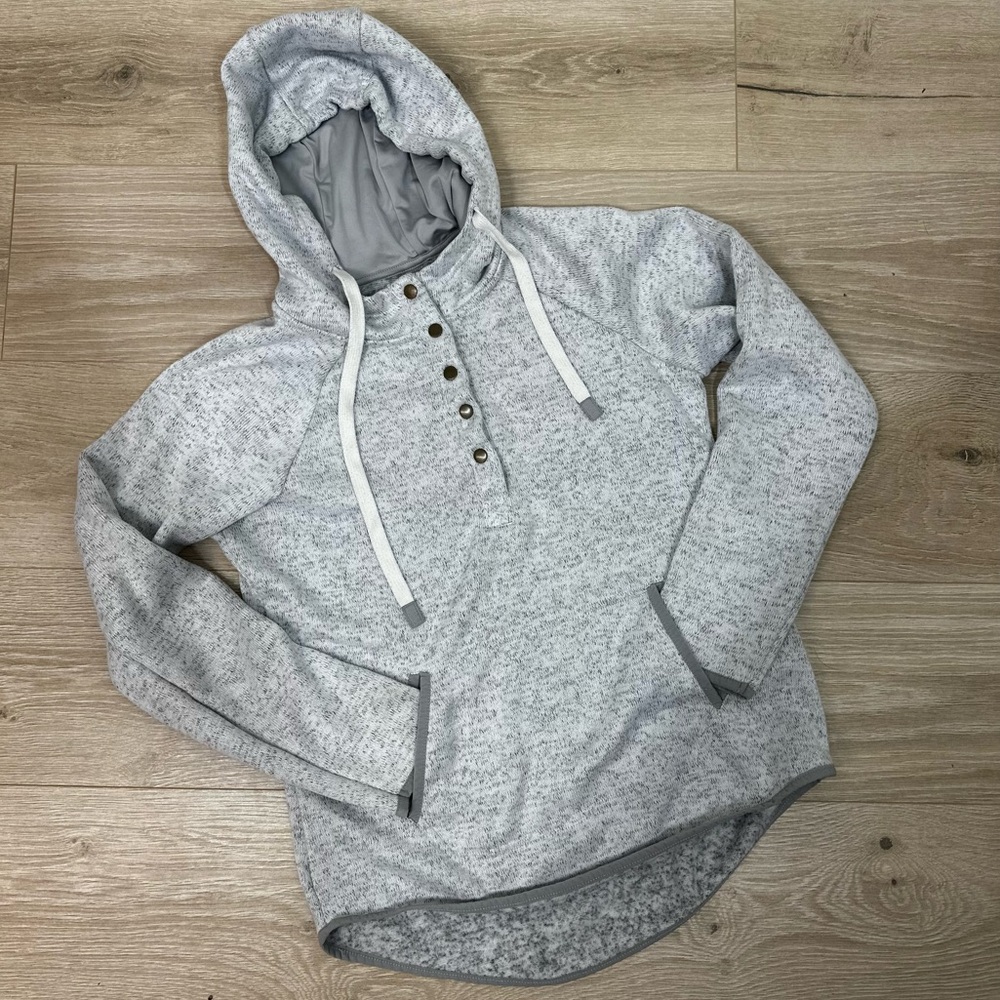 Thread & Supply Dillon Pullover Heather Ivory